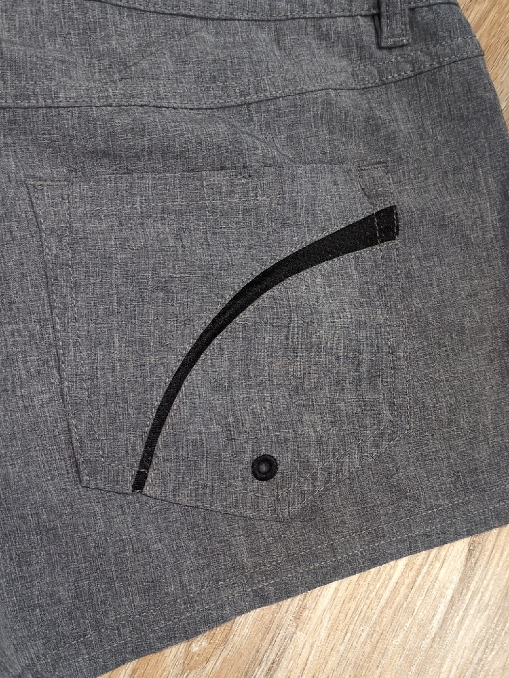 😎🔥❤️ Fox Women's Dark Gray Bike Shorts with Logo size 6 😎🔥❤️ - Picture 9 of 9